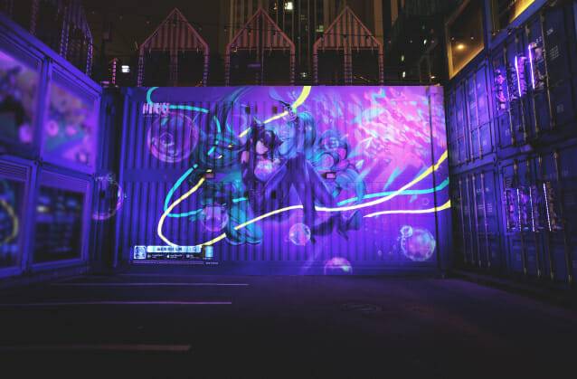 '승리의 여신:니케' 2.5주년 오프라인 행사 야경