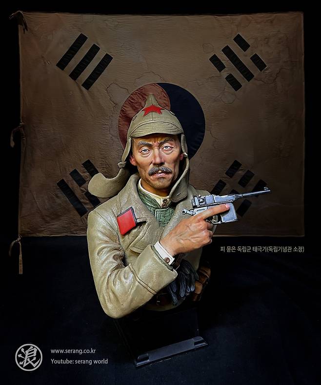 김세랑 작가 광복 80주년 기념 홍범도 장군 흉상