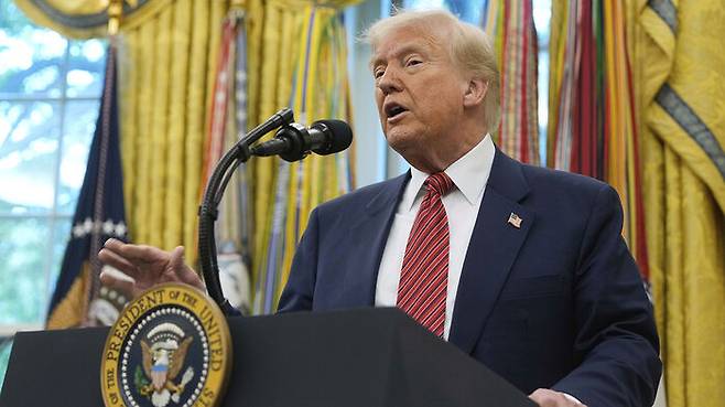 도널드 트럼프 미국 대통령 (사진=AP, 연합뉴스)