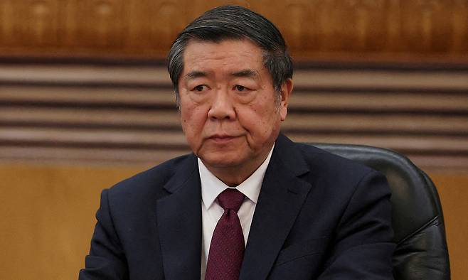 허리펑 중국 국무원 부총리. 로이터연합뉴스