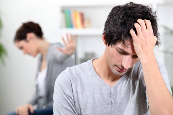 부부 갈등 이미지. 아이클릭아트