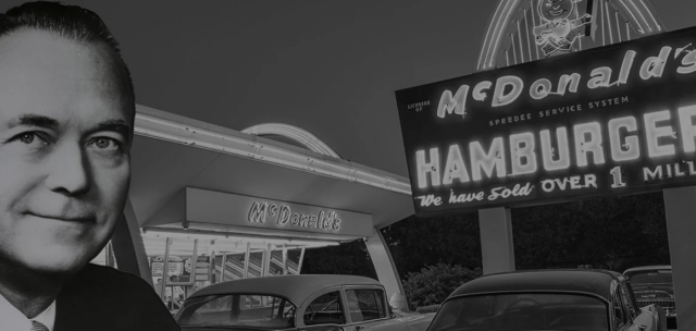 레이 크록 맥도널드 창업자 /맥도널드 공식 홈페이지 갈무리