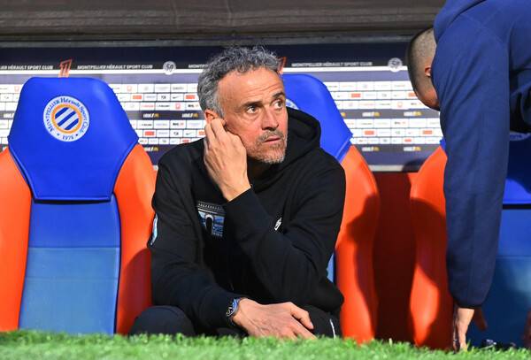 ▲ 루이스 엔리케 파리 생제르맹 감독의 초점은 챔피언스리그 결승전에 맞춰져 있다. 몽펠리에전에는 이강인을 비롯해 곤살루 하무스, 마율루 등 벤치 자원들이 대거 나섰다. 하무스는 해트트릭을 해냈다. ⓒ연합뉴스/REUTERS/AFP