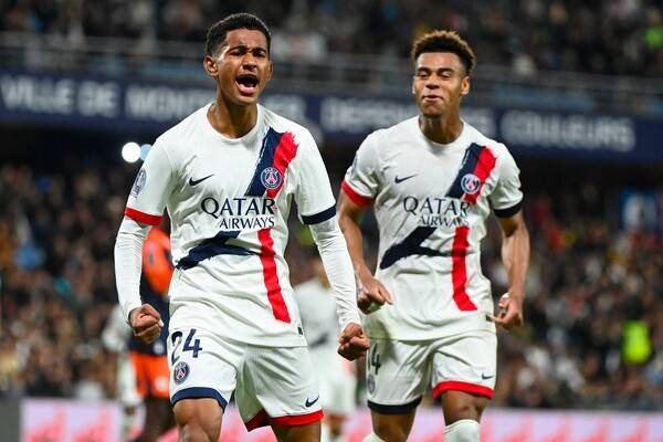 ▲ 루이스 엔리케 파리 생제르맹 감독의 초점은 챔피언스리그 결승전에 맞춰져 있다. 몽펠리에전에는 이강인을 비롯해 곤살루 하무스, 마율루 등 벤치 자원들이 대거 나섰다. 하무스는 해트트릭을 해냈다. ⓒ연합뉴스/REUTERS/AFP