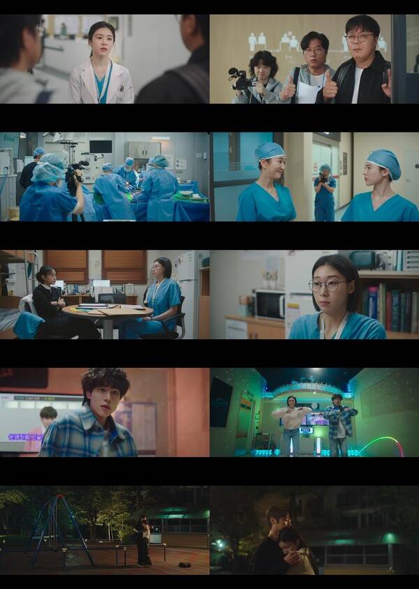 ▲ 10일 방송된 tvN 토일드라마 '언젠가는 슬기로울 전공의생활' 장면들. 방송화면 캡처