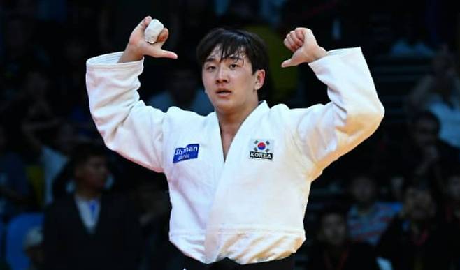 이준환. /사진=국제유도연맹(IJF) 공식 홈페이지