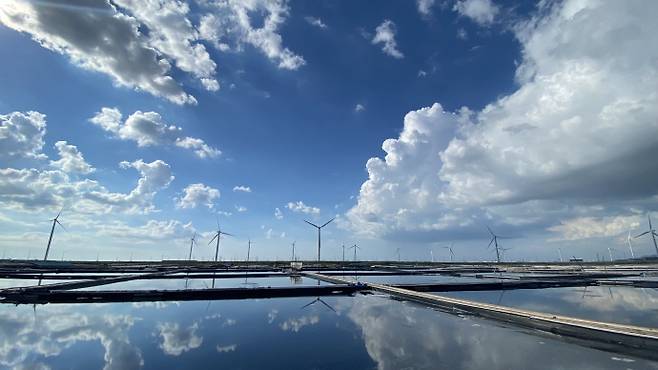 백수 풍력발전소. /영광군 제공