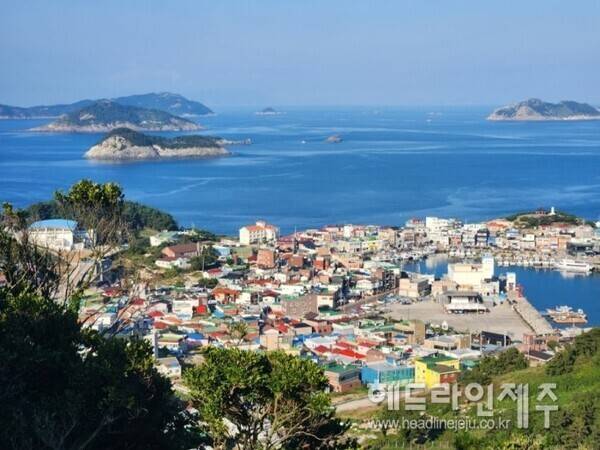 추자도 전경.&nbsp;&nbsp;