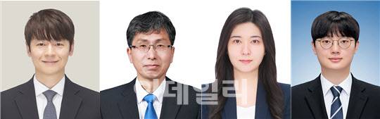 왼쪽부터 고려대 화공생명공학과 유승호 교수(공동 교신저자), 서울대 성영은 화학생물공학부 교수(공동 교신저자), 서울대 박은빈 석박사통합과정(공동 제1저자), 고려대 이영훈 박사후 연구원(공동 제1저자). ※사진=고려대 제공