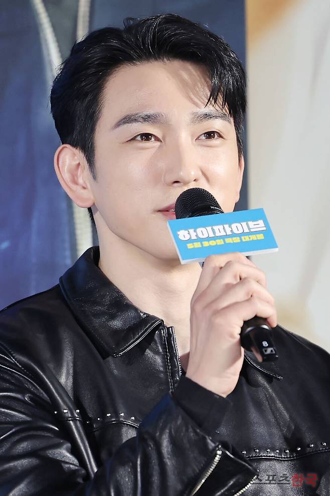 영화 '하이파이브' 제작보고회에 참석한 배우 박진영. 25.05.12 ⓒ이혜영 기자 lhy@hankooki.com