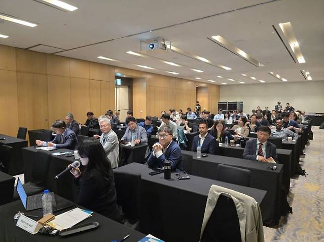 12일 제주 신화월드에서 '3RINCs 2025' 국제학술대회가 열리고 있다. 한국시멘트협회 제공