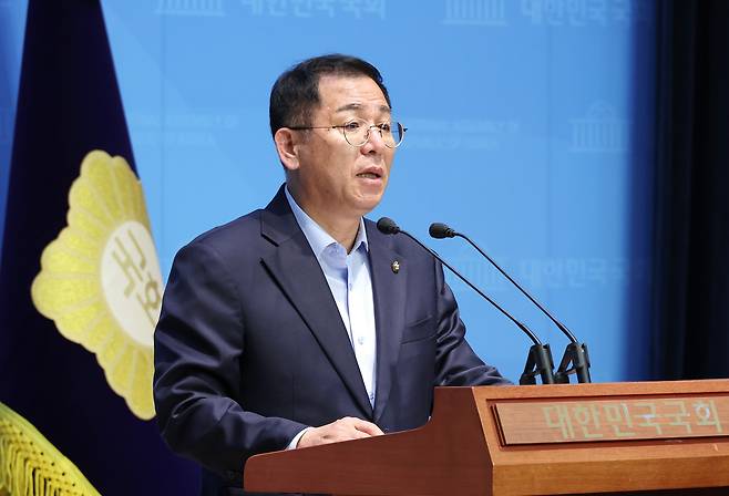 국민의힘 선거대책본부 국민사이렌센터장인 이상휘 의원 /연합뉴스