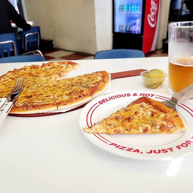 실시간 노총각 치즈피자