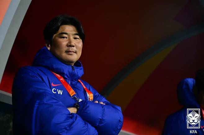 이창원 U-20 축구대표팀 감독. 사진=대한축구협회