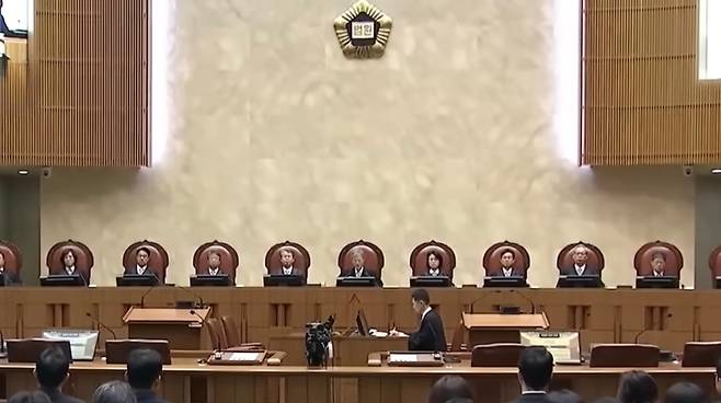 대법원 재판정. (SBS 캡처)
