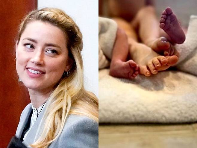 사진=AP,앰버 허드 SNS