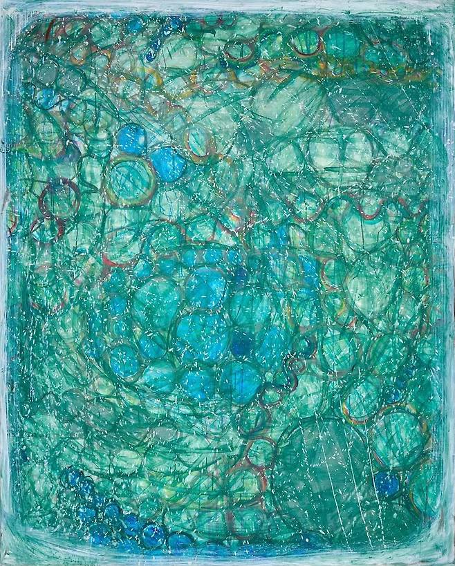 김미영 ‘Leap-The-Dips’ (2023). S2A갤러리