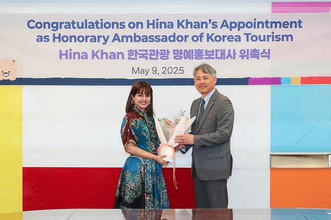 발리우드 스타 ‘히나 칸’ 한국관광 명예홍보대사 위촉식