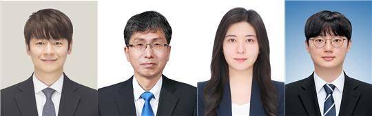 (왼쪽부터) 고려대 화공생명공학과 유승호 교수(공동 교신저자), 서울대 성영은 화학생물공학부 교수(공동 교신저자), 서울대 박은빈 석박사통합과정(공동 제1저자), 고려대 이영훈 박사후 연구원(공동 제1저자). (사진=고려대 제공) *재판매 및 DB 금지