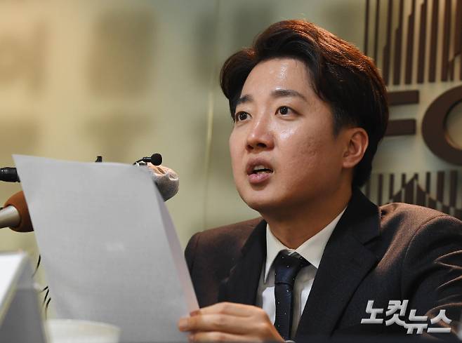 개혁신당 이준석 대선후보. 황진환 기자