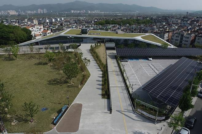 경산 임당유적전시관 전경. 경산시 제공