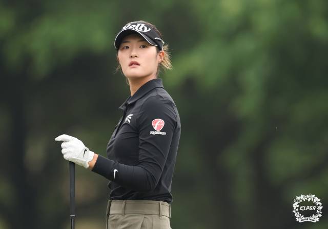 올 시즌 첫 톱10에 오른 김민별. 사진 제공=KLPGA