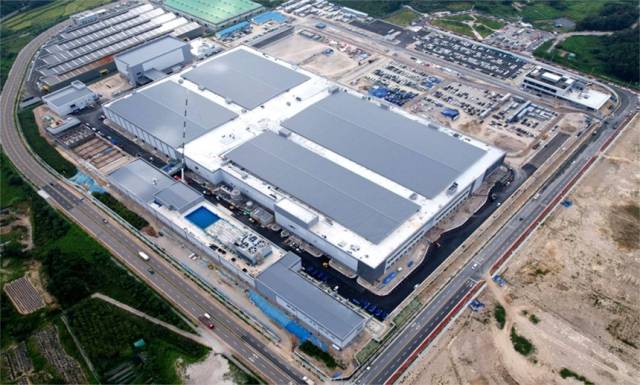 부산 기장 동부산 E-PARK 산업단지에 건설 중인 원통형 배터리 공장 건설 현장. 사진 제공=금양