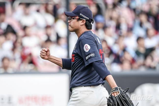 롯데 박세웅이 11일 수원 KT전에서 역투하고 있다. /사진=롯데 자이언츠 제공