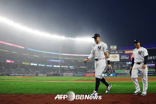 뉴욕 양키스 외야수 애런 저지. /AFPBBNews=뉴스1