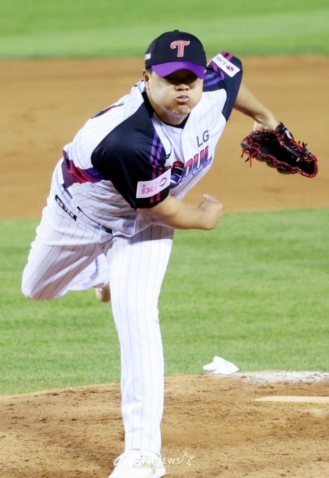 LG 장현식. /사진=김진경 대기자