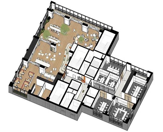 양천 공공형 공유 오피스 내부(2층) 설계안 [양천구 제공. 재판매 및 DB 금지]