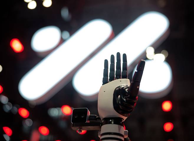 4월 23일 중국 상하이 모터쇼 로봇  [EPA 연합뉴스 자료사진. 재판매 및 DB 금지]