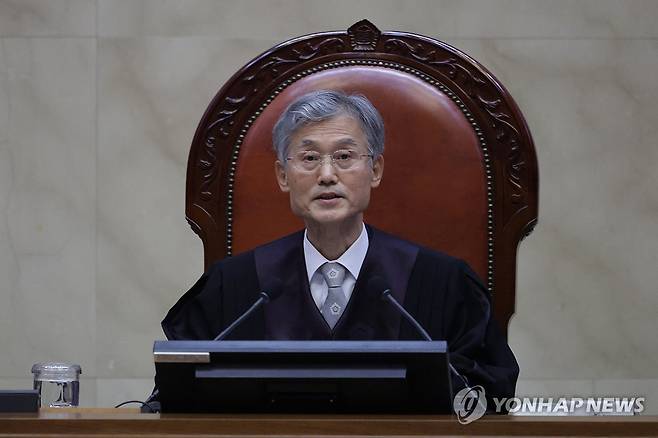 조희대 대법원장 [연합뉴스 자료사진]