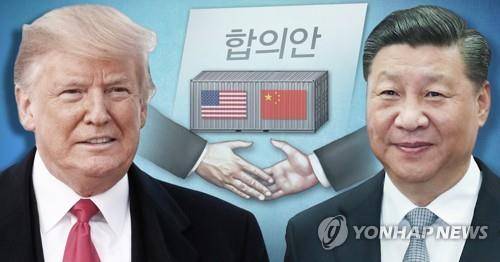 미중 통상 합의 (CG) [연합뉴스 자료사진]