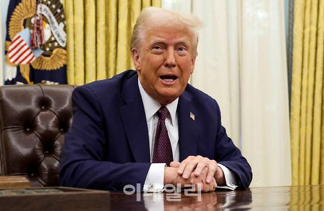 도널드 트럼프 대통령(사진=로이터)