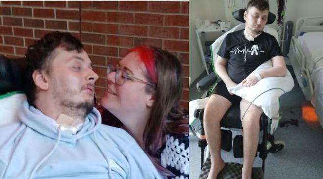 건강하던 30대 남성이 대장균 식중독에 감염된 후 뇌졸중을 겪고, 뇌사 위험까지 겪고 1년 째 입원 중인 사연이 전해졌다.[사진=SNS]