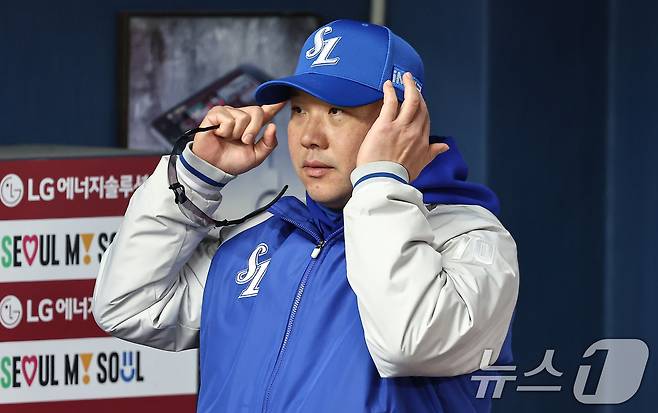 삼성 라이온즈 박진만 감독. /뉴스1 DB ⓒ News1 김도우 기자