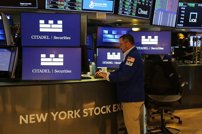 미국 뉴욕증권거래소. /연합뉴스