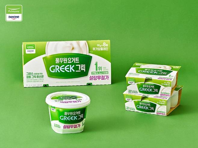 풀무원요거트 그릭 제품. 풀무원다논 제공