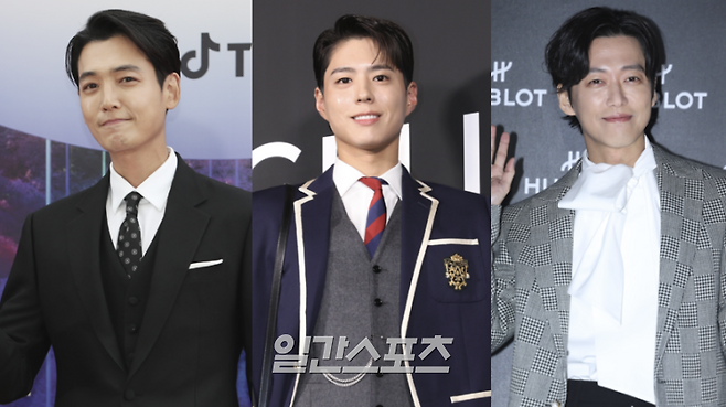 왼쪽부터 배우 정경호, 박보검, 남궁민.사진=일간스포츠 DB