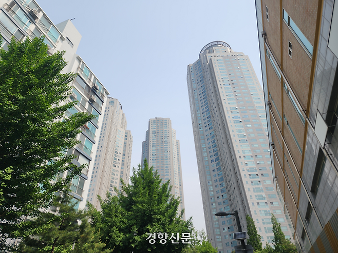 13일 오전 서울 광진구 자양동 일대 모습. 강연주 기자