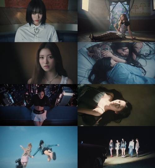 그룹 MEOVV(수인, 가원, 안나, 나린, 엘라)가 거침없이 질주하는 청춘의 순간을 노래했다.