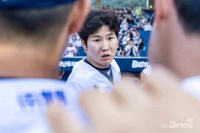 올 시즌 NC의 주장을 맡고 있는 박민우. 사진=NC 제공