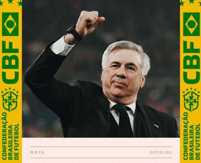 안첼로티 감독/브라질축구협회