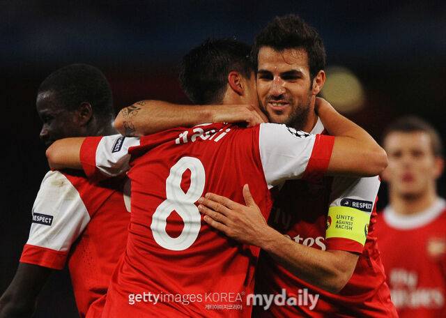 독일 명문 레버쿠젠의 감독 후보에 오른 세스코 파브레가스는 아스널 최연소 주장 출신이다./게티이미지코리아