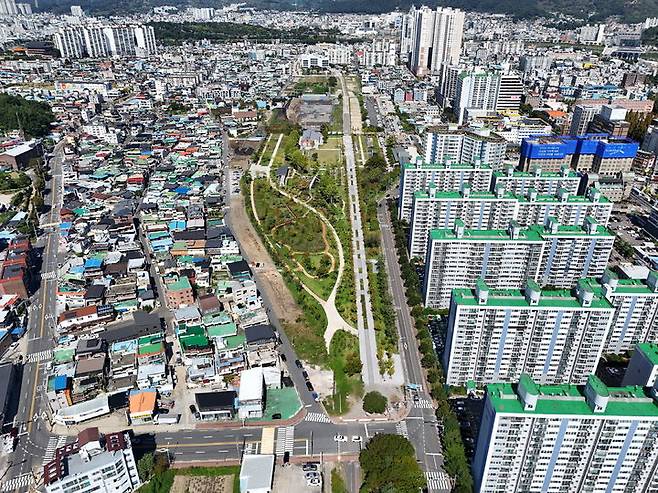 [진주=뉴시스]진주시, 옛 진주역 철도부지 재생 프로젝트 순항.(사진=진주시 제공).2025.05.13.photo@newsis.com *재판매 및 DB 금지