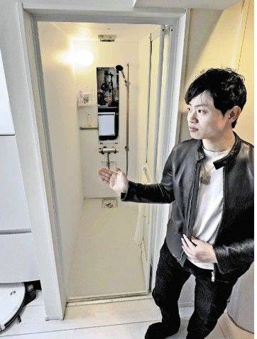 [서울=뉴시스] 최근 일본 젊은 세대를 중심으로 욕조가 없는 '욕조리스' 주택이 인기를 끌고 있다. (사진=요미우리신문 캡처) 2025.05.13 *재판매 및 DB 금지