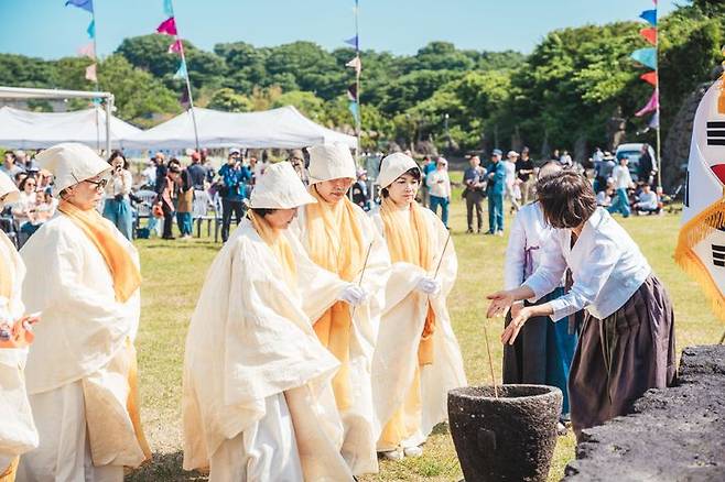 [제주=뉴시스] 2024년 열린 설문대할망페스티벌. (사진=제주도 제공) photo@newsis.com *재판매 및 DB 금지
