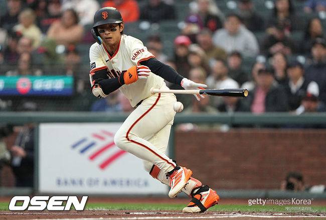 [사진] 샌프란시스코 자이언츠 이정후. ⓒGettyimages(무단전재 및 재배포 금지)