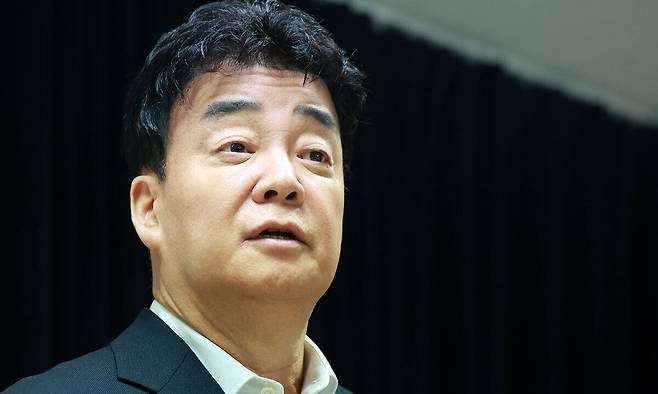 백종원 더본코리아 대표. 뉴스1.